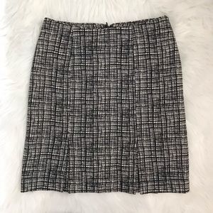 White House Black Market Pleated Pencil Skirt